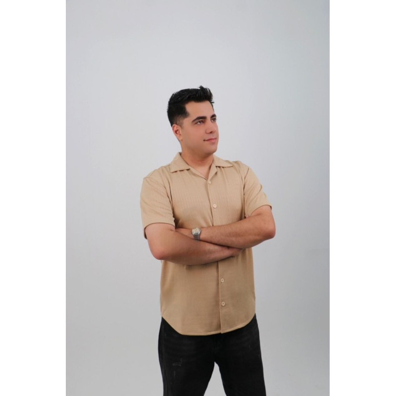 پیراهن مراکشی یقه انگلیسی