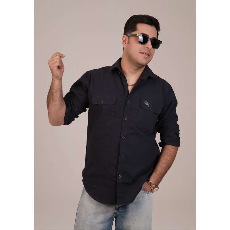 پیراهن دو جیب کبریتی