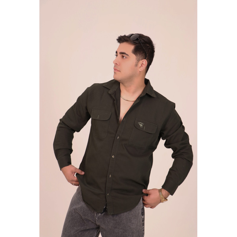 پیراهن دو جیب کبریتی